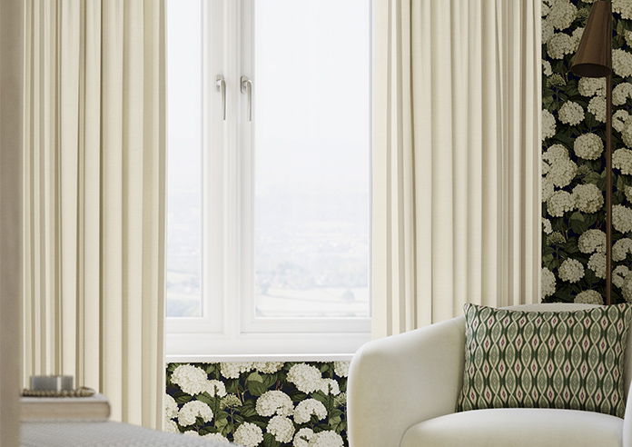Winnies Stripe, Cashmere - Made to Measure Curtains - Image 5